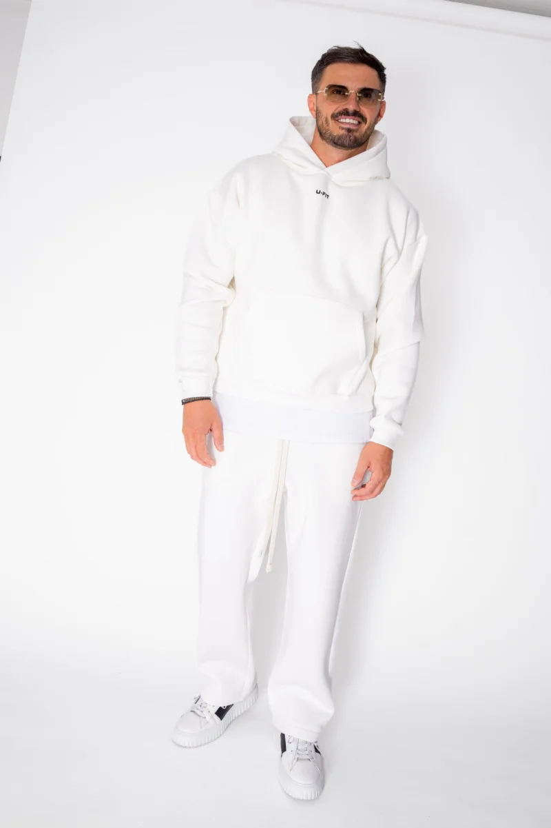 Set Street Winter hanorac si pantalon drept Off White