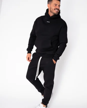 Set Winter hanorac si pantalon Black