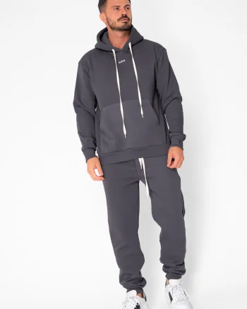 Set Winter hanorac si pantalon Grey Anthracite