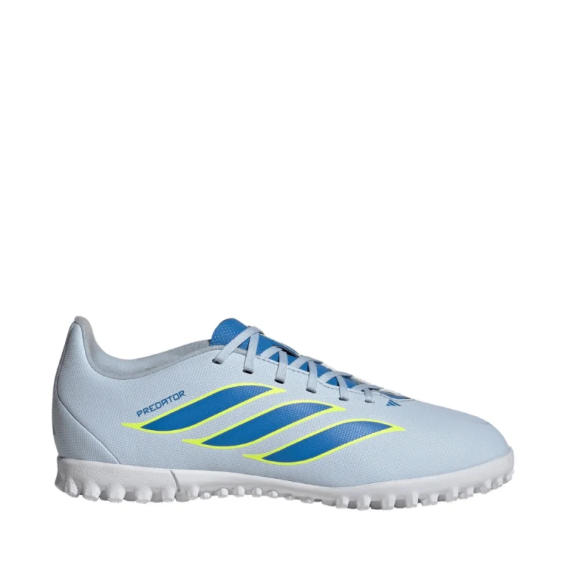 Ghete fotbal copii Adidas Predator Club TF albastru
