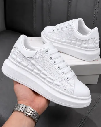 Adidasi dama casual albi 6627