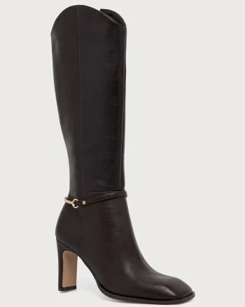 Steve Madden  cizme pentru femei din piele Shield