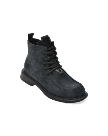 Ghete EPICA gri, 905824, din piele intoarsa