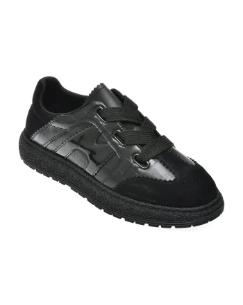 Pantofi sport FLAVIA PASSINI negri, 7835M, din piele naturala