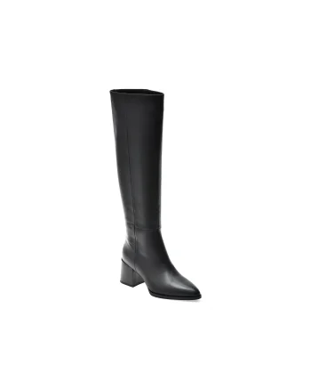 Cizme EPICA negre, X20308, din piele naturala