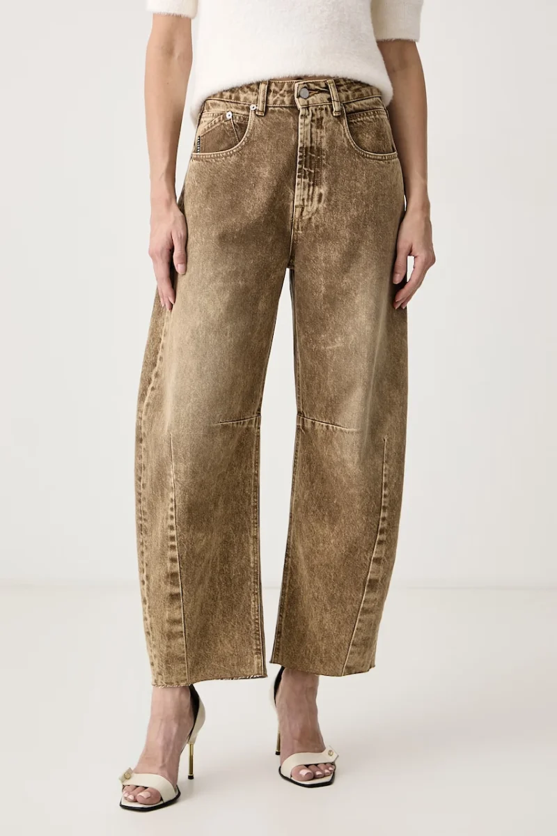 Haveone  blugi relaxed fit pentru femei