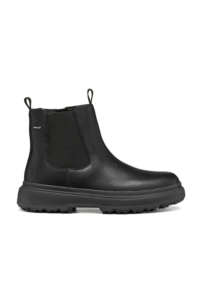 Geox  ghete scurte pentru femei din piele D LAMIDIE + GRIP ABX