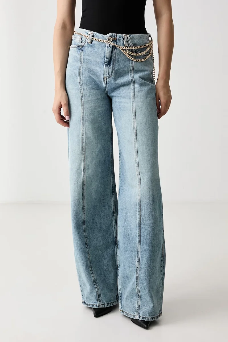 Liu Jo  blugi bootcut pentru femei Selected by Gigi Hadid