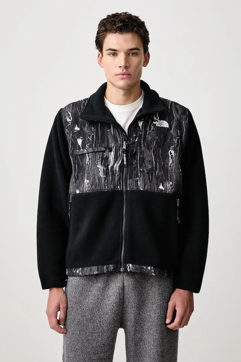 The North Face  hanorac cu fermoar pentru bărbați din polar Retro Denali