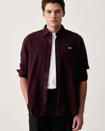 Lacoste  cămașă pentru bărbați din bumbac