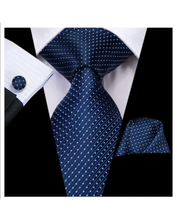 Set cravata + batista + butoni - matase - model 16