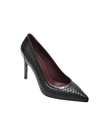 Pantofi eleganti EPICA negri, 4759820, din piele naturala