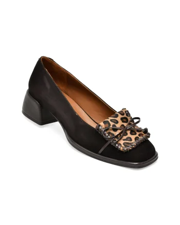 Pantofi eleganti EPICA maro, 669B906, din piele intoarsa