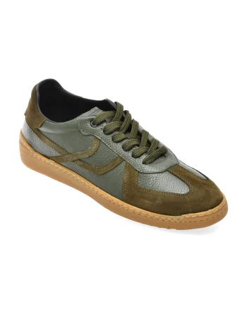 Pantofi sport GRYXX verzi, 17758, din piele naturala