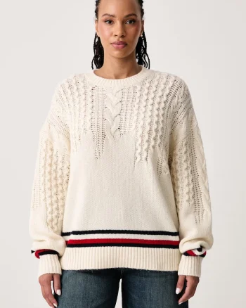 Tommy Jeans  pulover pentru femei din lână