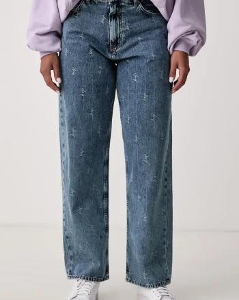 HUGO Blue  blugi loose pentru femei Leni_S_B