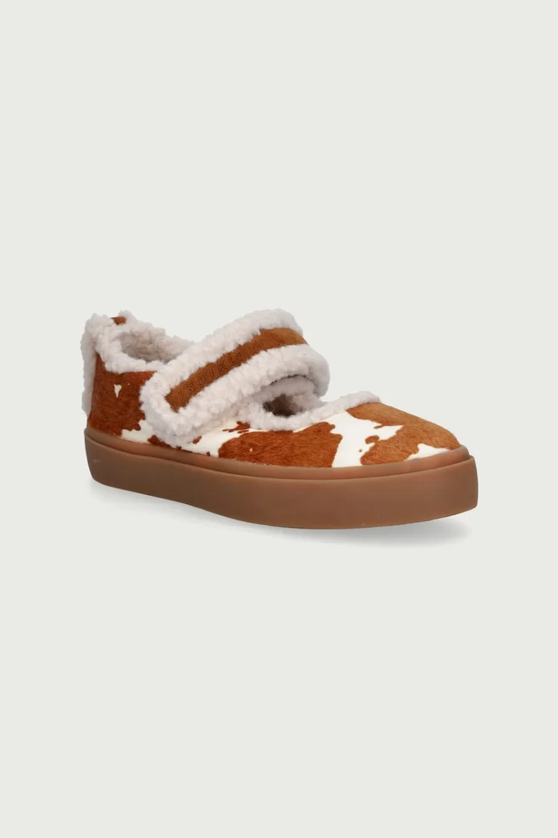 Inuikii  pantofi pentru copii din piele SHEARLING M.J. COW SUEDE