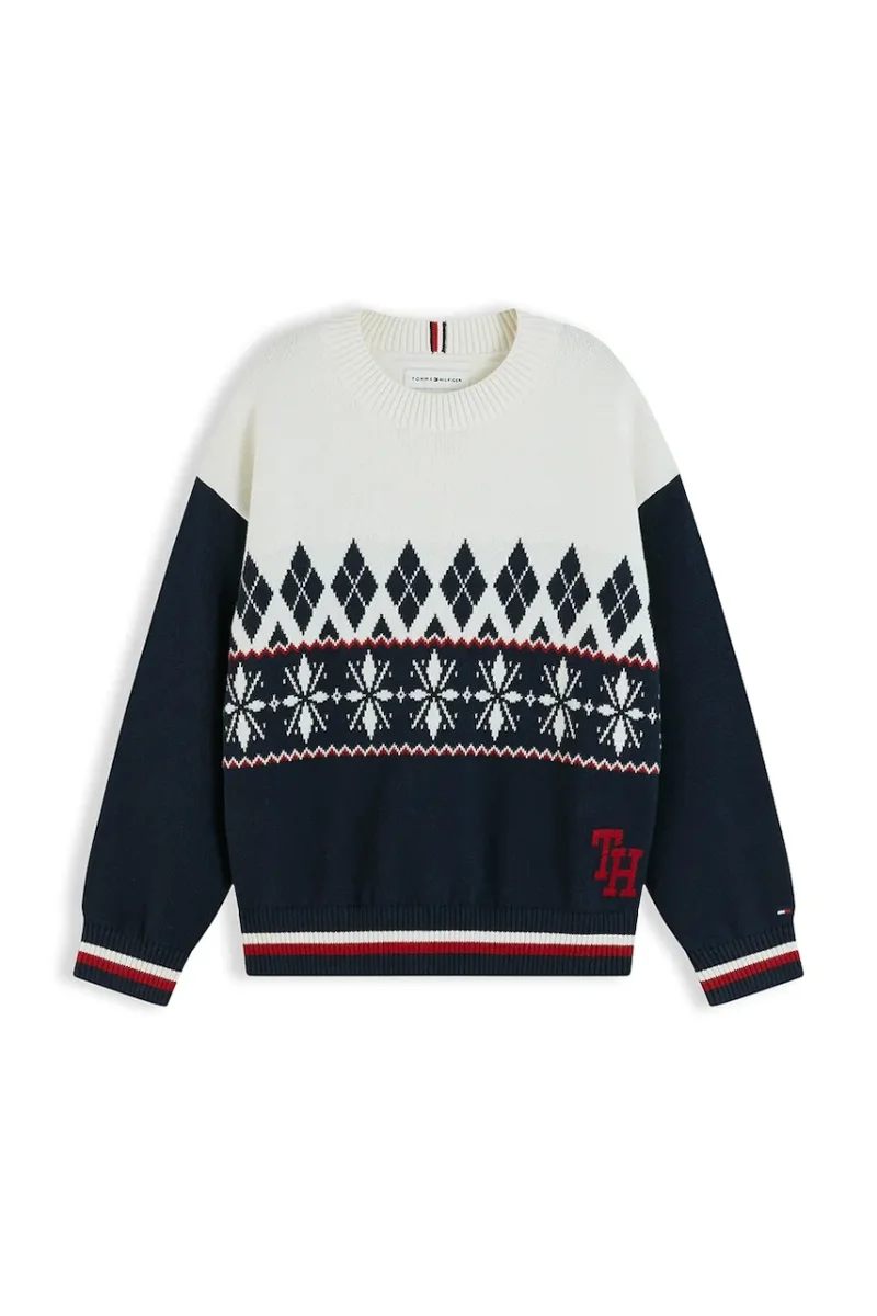 Tommy Hilfiger  pulover pentru copii din bumbac