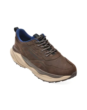 Pantofi sport CLARKS maro, PACE TRAIL LO, din piele naturala
