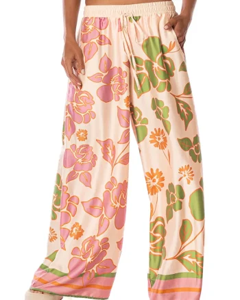 Maaji  pantaloni de plajă pentru femei Floating Blooms Ophelia