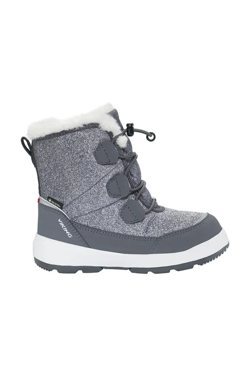 Viking Kids  încălțăminte de iarnă pentru copii Toasty Glitter Warm GTX Zip