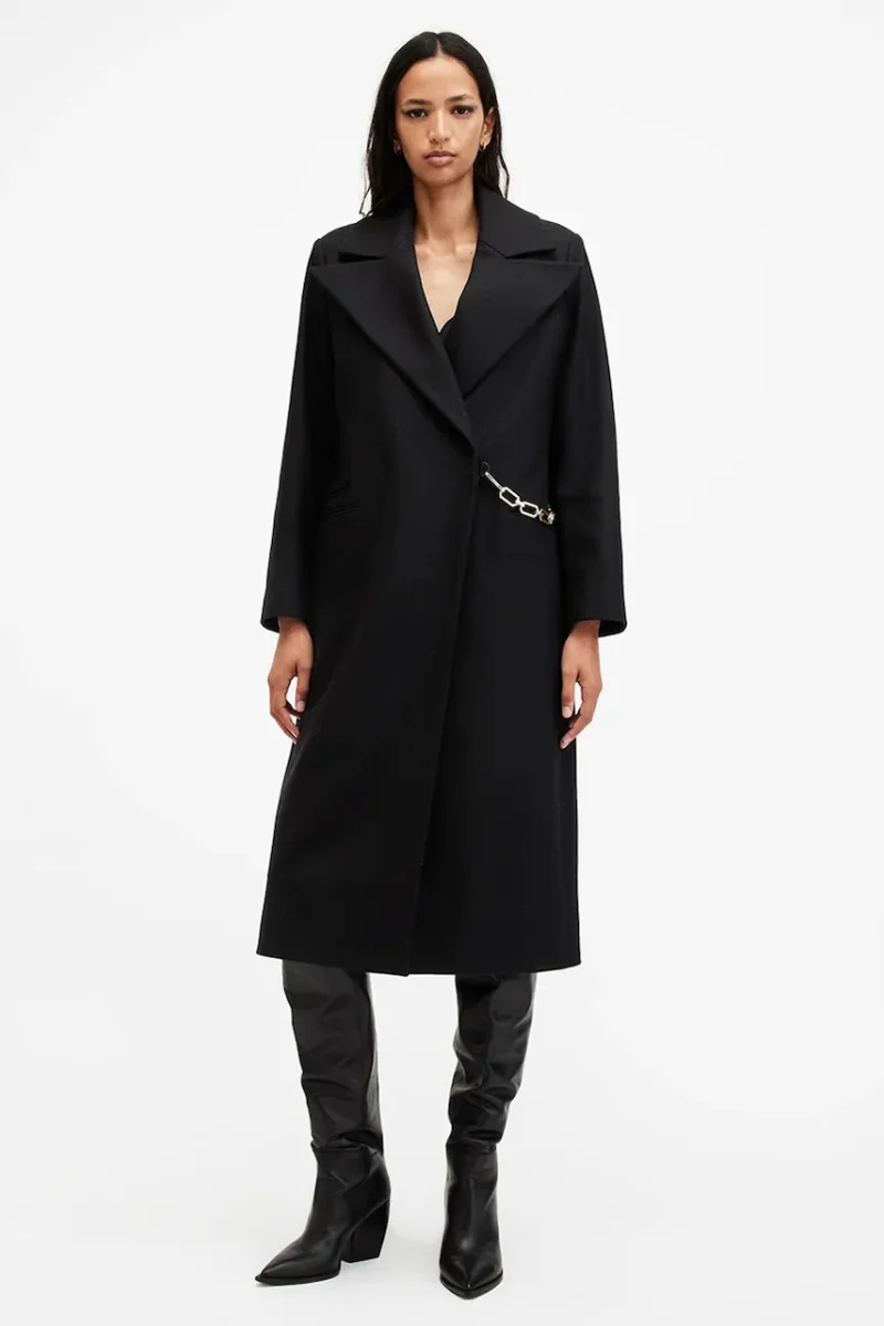 AllSaints  palton de lana SIMONE
