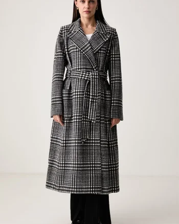 DKNY  palton pentru femei cu lână