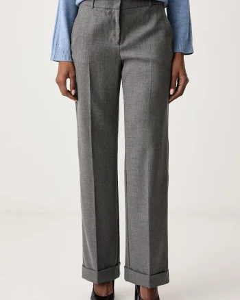 Max&Co.  pantaloni pentru femei cu lână VESPA