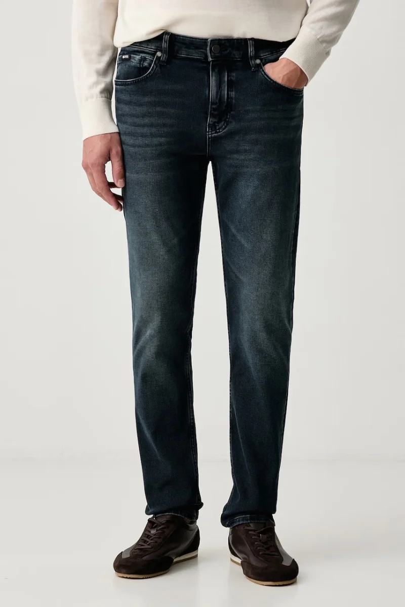 BOSS  blugi slim fit pentru bărbați P-Delaware