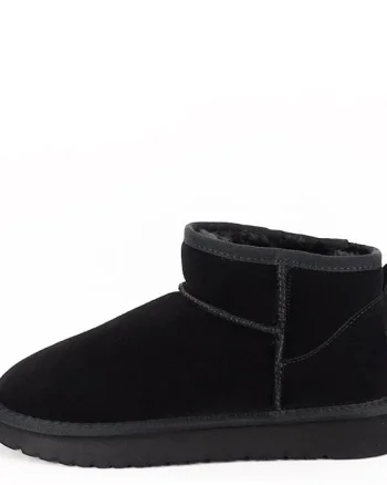 Ghete negre din piele naturala JB1966 111