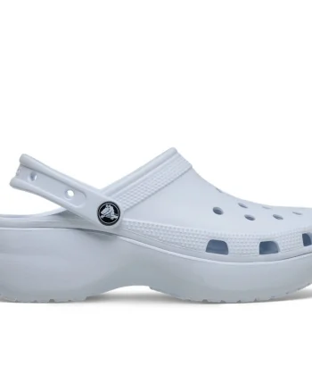 Saboți Crocs Women's Classic Platform Clog Albastru - Sky Ice