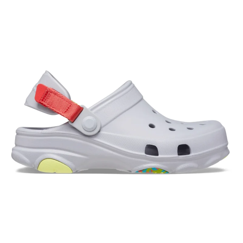 Saboti Crocs Classic Toddler All-Terrain Clog Gri - Microchip/Multi