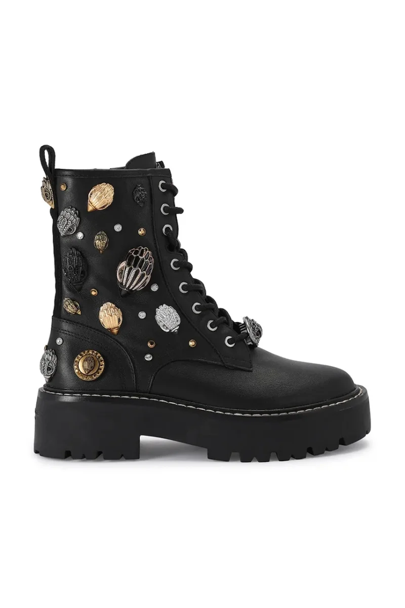 Kurt Geiger London  bocanci pentru femei din piele Woolwich Eagle Boot
