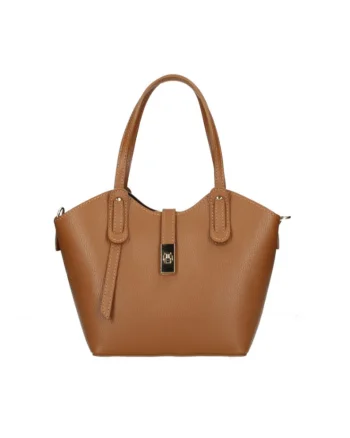 Geanta de dama, Giuly GT3788, piele naturala, Cognac