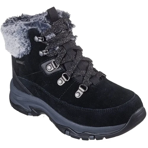 Ghete femei Skechers Trego Snow Worries 167882-BLK