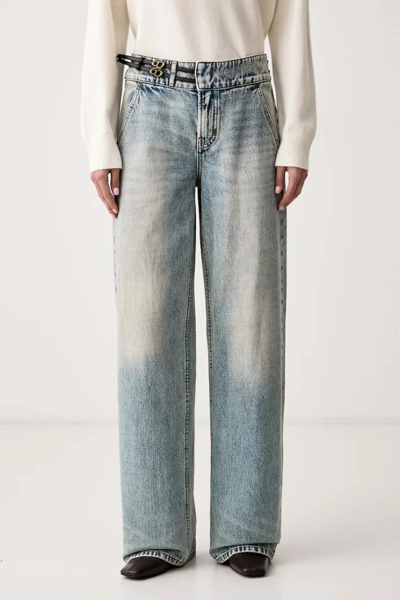 Miss Sixty  blugi wide leg pentru femei