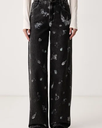 Miss Sixty  blugi wide leg pentru femei