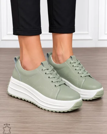 Pantofi casual din piele naturală pentru damă cu design versatil CRL1908 BARILLA