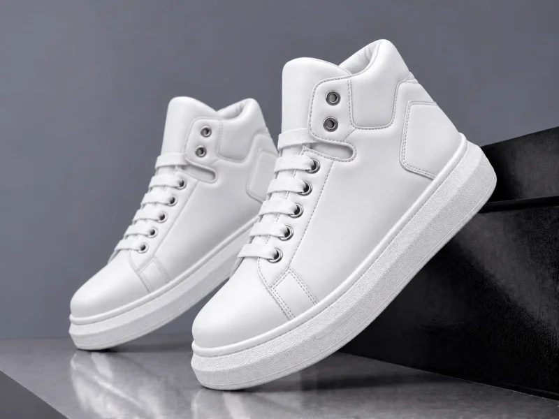 Adidasi barbati casual  albi 6616