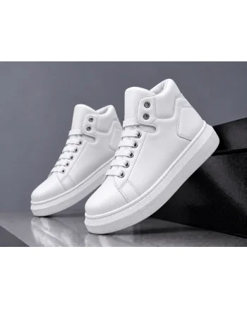 Adidasi barbati casual  albi 6616