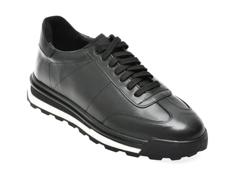 Pantofi sport GRYXX negri, BFX37, din piele naturala