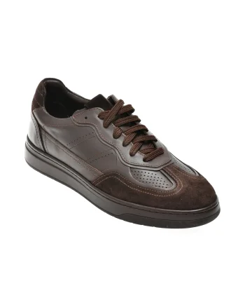Pantofi GRYXX maro, BF040, din piele naturala