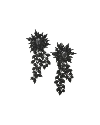 Cercei ALDO negri, AZAELLA 001, din pvc