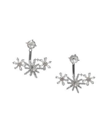 Cercei ALDO argintii, SPARKLYER 973, din metal