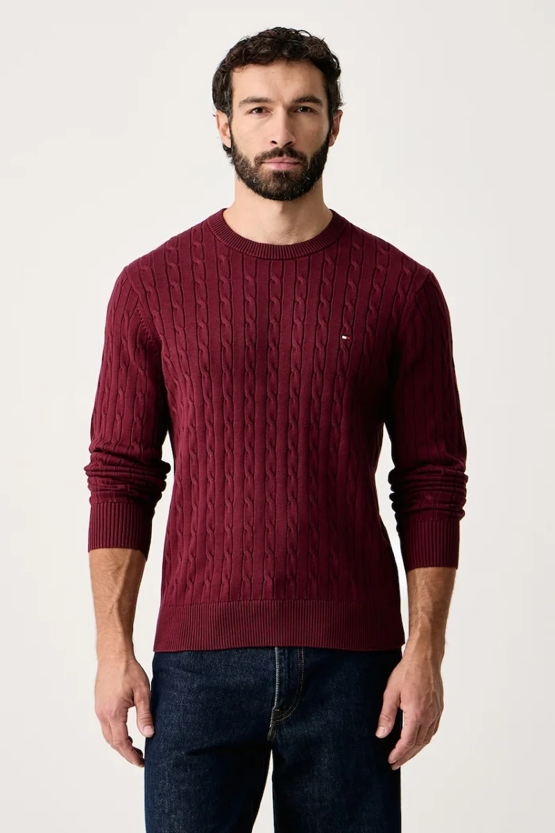 Tommy Hilfiger  pulover pentru bărbați din bumbac