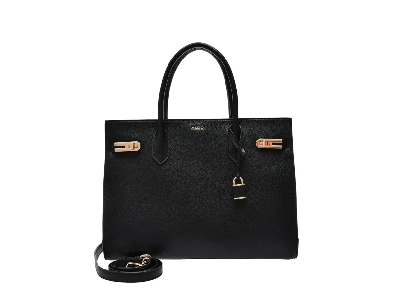 Geanta ALDO neagra, UNABRIN 001, din piele ecologica