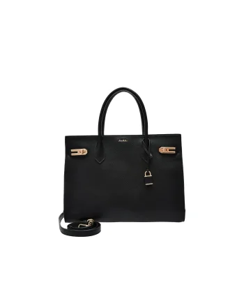 Geanta ALDO neagra, UNABRIN 001, din piele ecologica
